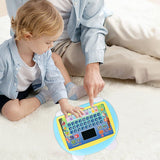 Learning Tablet for Kids | Multifunctional Learning Pad with LED Screen - Educational Toy, Learn Alphabet, Numbers, Word, Music, Math - Early Development Electronic Activity Game