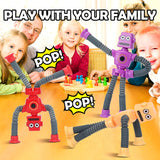Pop Tubes, Robotics Fidget Tubes Sensory Toys Pack, Toddler Sensory Toys Imaginative Play & Stimulating Creative Learning