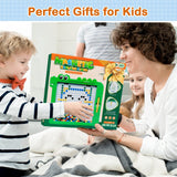 Magnetic Drawing Board Toys for 3-6 Year Old Boys/Doodle Board Educational Toddler Toys Age 2-4/Dinosaur Travel Toys for Kids 3-5/Magnetic Dot Art Birthday Gifts for Girls 4-8