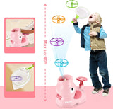Outdoor Toys for 3+ Year Old Children: Elephant Butterfly Catching Game - Stomp Flying Disc Launcher , Outside Toys Kids Ages 4-8 Yard Games - Summer Toy 3 4 5 6 7 8 Boys Girl Birthday Fun Gifts Idea