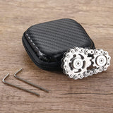 Sprockets Chain Fidget Toys Metal Sensory Bike Chain Gears Fidgets Spinner for Adults EDC Novelty Toy Pack Pocket Size for Anxiety Relieve Boredom ADHD Autism (Gun-Metal Plating Sprockets)