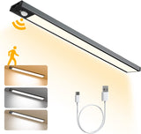 Under Counter Lights for Kitchen Motion Sensor, Under Cabinet Light for Kitchen, Dimmable Rechargeable 82 LED Motion Sensor Night Light for Bedroom,Wardrobe