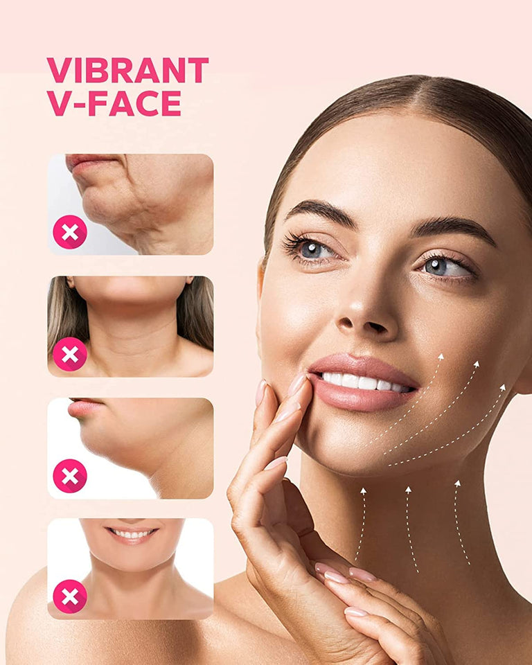 Reusable V Line Lifting Mask, Double Chin Reducer, Chin Strap, Face Belt, Lift and Tighten the Face to Prevent Sagging, Create a V Shaped Face Full of Vitality 1
