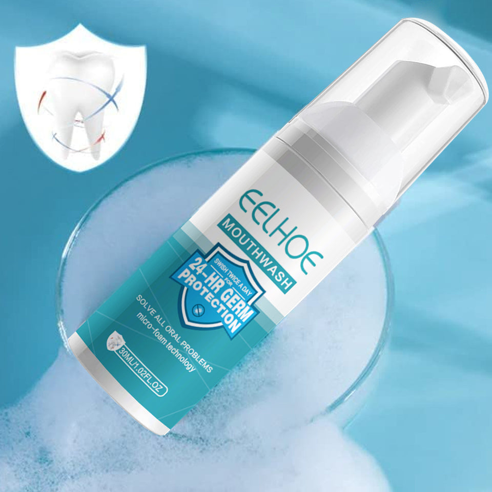 Tooth Cleansing Mousse Press Clean Teeth, Remove Yellow Teeth, Smoke Stains, Prevent Cavity, and Fresh Breath