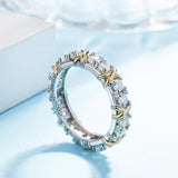 S925 Silver Cross Cross Ring design advanced