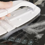 Kitchen Cleaning Brush Tool Easy To Foam Cleaning Brush Sponge Pot Foldable Range Hood Washing Brush Cooktop With Handle