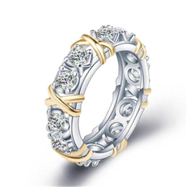 S925 Silver Cross Cross Ring design advanced