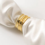 S925 Gold-plated diamond chinoiserie bracelet