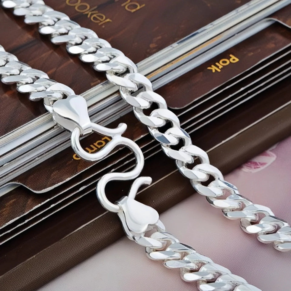 S999 Sterling Silver Necklace/Bracelet