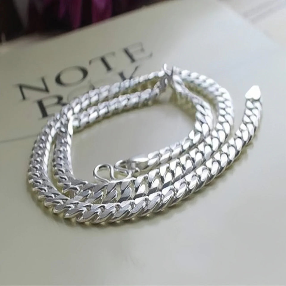 S999 Sterling Silver Necklace/Bracelet