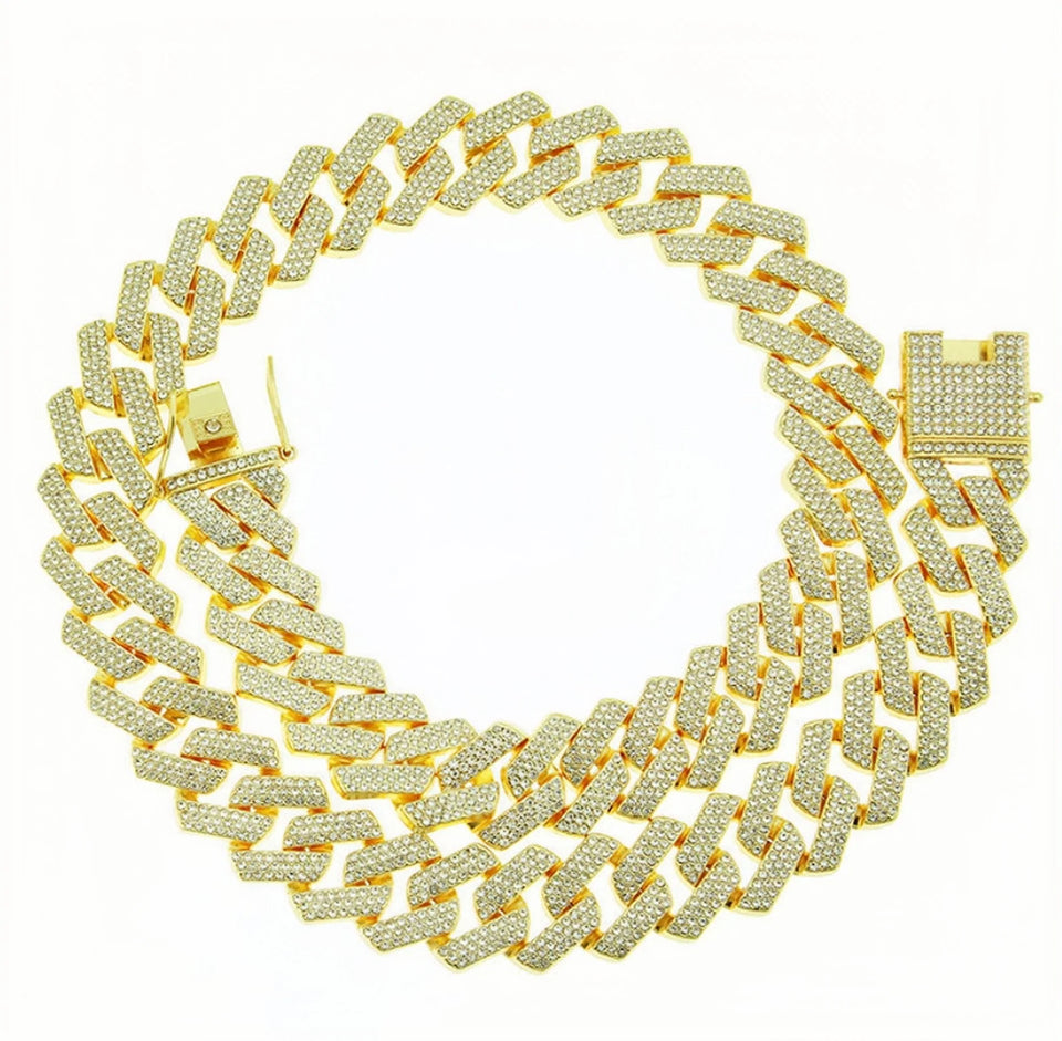 Mens Cuban Diamond Chain
