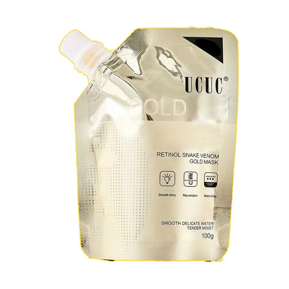 Retinol Snake Venom Peptide Gold Mask Moisturizing Skin Care Clear Moisturizing Anti-aging Oil Control Mask Skincare