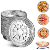 Oil-Proof Aluminum Foil Tin Box Air Fryer Disposable Paper Liner Non-Stick Steaming Basket Kitchen Tool BBQ Drip Pan Tray