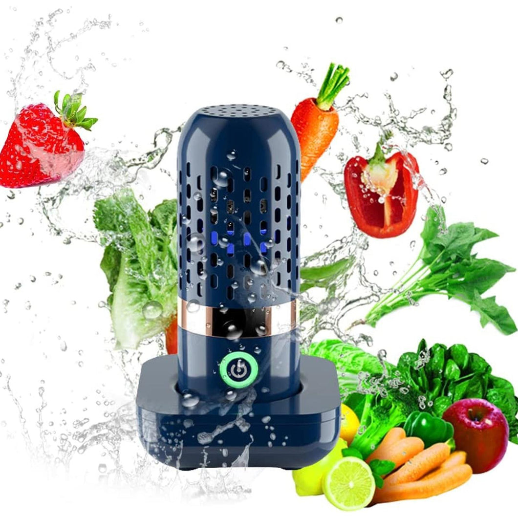 Fruit and Vegetable Purifier - Portable Fruit and Vegetable Washing Machine, USB Wireless Fruit Cleaner Device with OH-ion Purification Technology for Cleaning Fruit,Vegetable,Rice