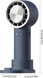 2024 Upgrade Portable Fan 2000mAh Rechargeable USB Fan, Mini Portable Fan, Handheld Fan, 3-speed Personal Airflow for Girls, Women, Children, Travel and Outdoor Office Use