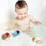 Bath Toys, Wind-up Swimming Animals Toys Floating Water Pool Play Sets, Bathtub Shower Fun Bathtime Gift for Toddler Kids Boys Girls Infants Age 1 2 3 4 Year Old (Turtles)