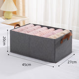 Washable Cationic Wardrobe Storage Box Clothes Socks Toy Snacks Sundries Organizer Multifunctional Cosmetics Folding Fabric Box