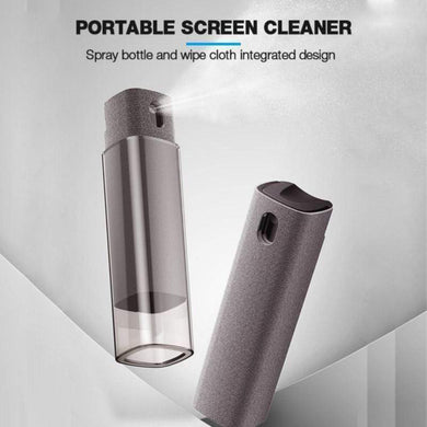 Phone Screen Cleaner Spray Computer Mobile Phone Screen Dust Remover Tool Microfiber Cloth for IPhone Pad Samsung Polish