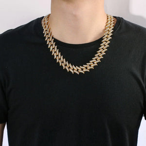 Cuban Chain Gold/Silver Necklace