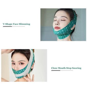 Sleeping Face Shaper Face-lift Device Powerful 3D Beauty Tool Thin-Face Bandages V-Face Correction Skin Care