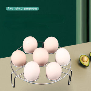 Thickened Stainless Steel Steaming Rack Kitchen Cookware Steamer Eggs Rack Cooking Steaming Stand Rack Kitchen Heating Supplies