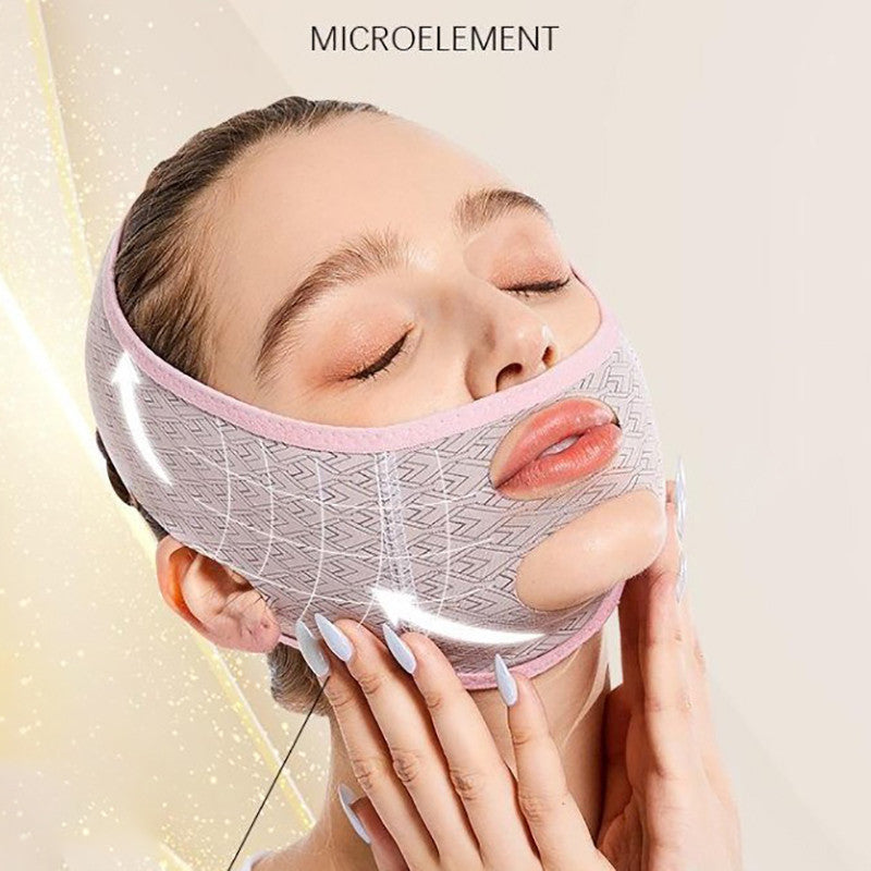 Use after using skin care, V Face Slimming Belt Facial Cheek Bandage F –  TIKTOK FACE