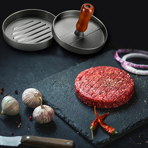 Burger Press, 5”Stainless Steel Hamburger Press Patty Maker, Non-Stick Hamburger Press for Making Patties, for Grilling and Cooking