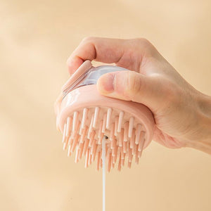 Manual Head Scalp Care Massage Shampoo Brush Slimming Comb Cleaning Shower Bath Exfoliate Remove Dandruff Promote Hair Grow