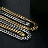 Traditional Cuban Chain Necklac